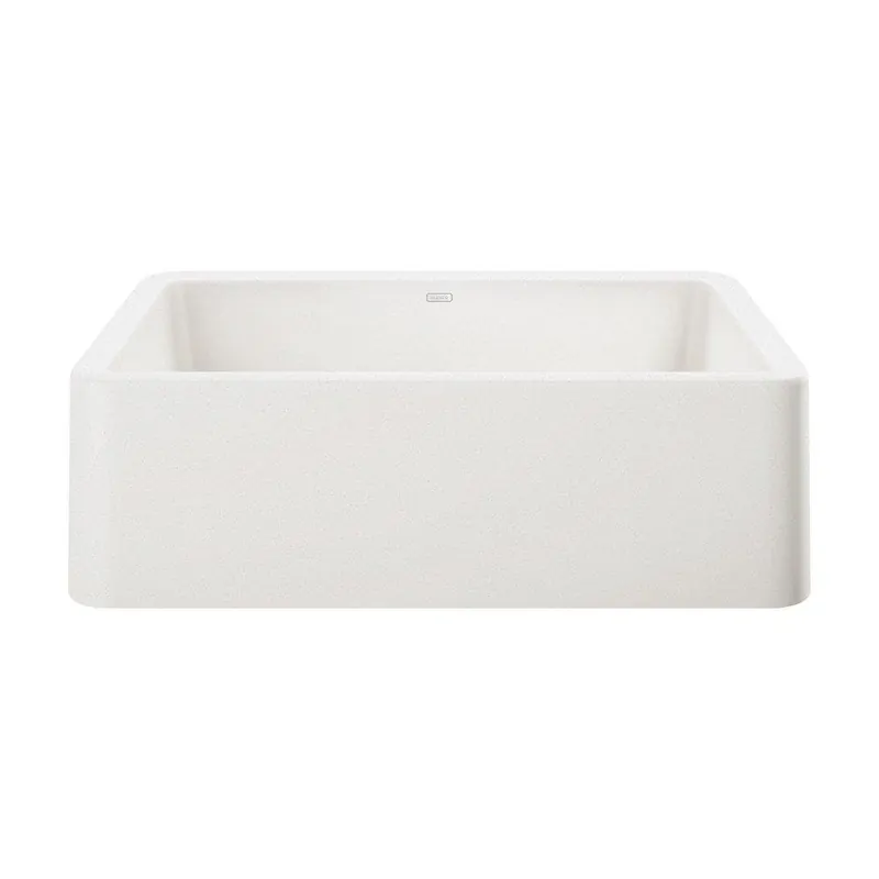 BLANCO 401899 Ikon 33 x 19 in. Composite Single Bowl Farmhouse Kitchen Sink in White