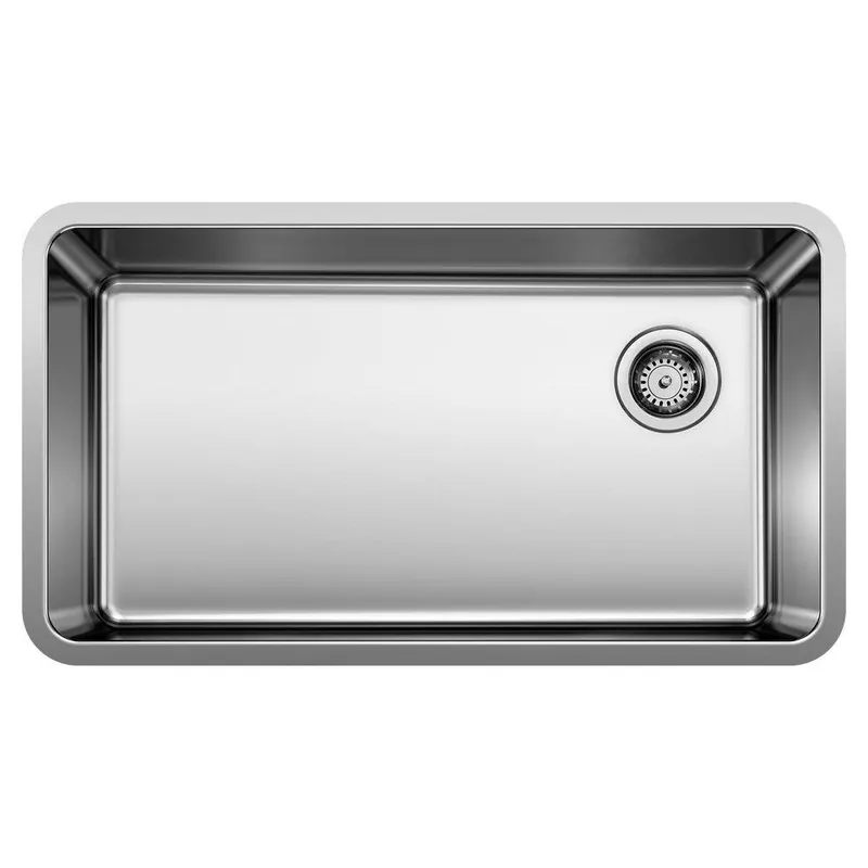 Blanco 442763 Formera 33 x 18 in. Stainless Steel Single Bowl Undermount Kitchen Sink B442763