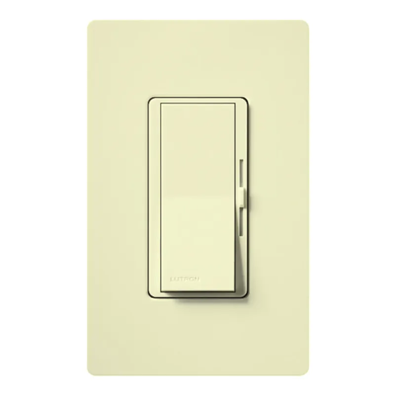 Lutron DV-10P-AL Diva Dimmer with Night Light 120V 1000W Almond