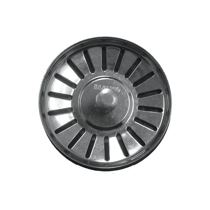 BLANCO 440004 Deluxe 3-1/2 in. Sink Waste Flange Polished Chrome