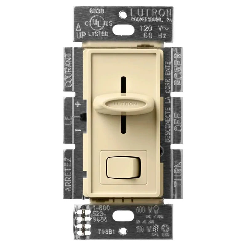 Lutron SCL-153PH-IV Skylark LED+ Dimmer Switch 120 VAC