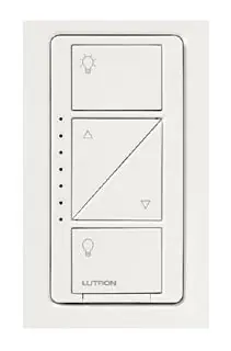 Lutron PD-10NXD-WH Caséta Wireless In-Wall Dimmer PRO, White, 250W