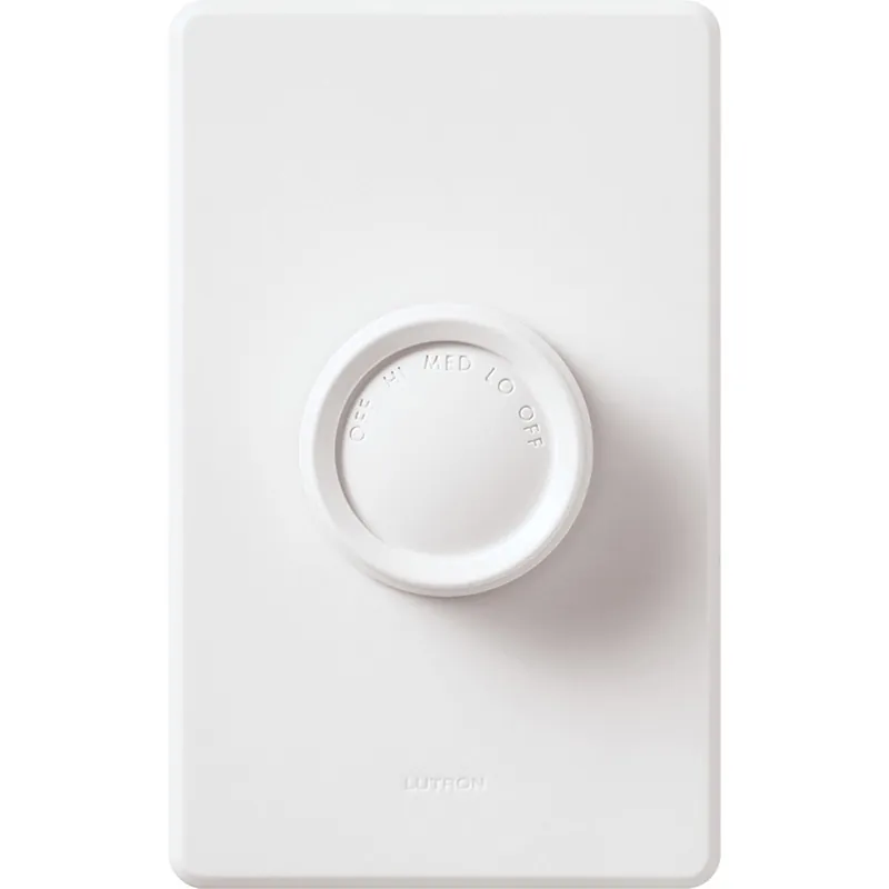 Lutron FSQ-2FH-DK 120V 1.5AMP Quiet Fan Dual Knob