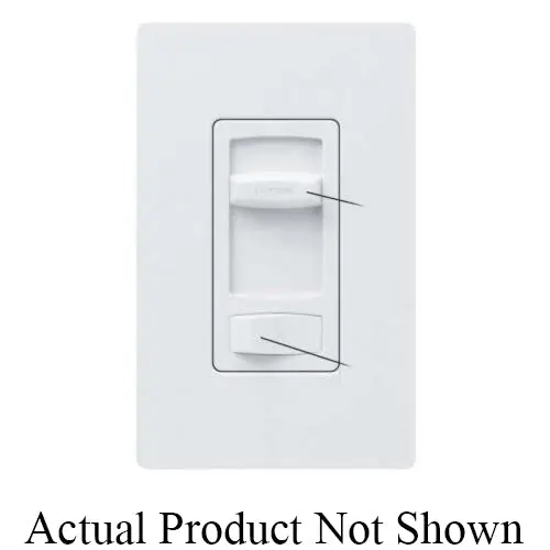 Lutron CTCL-153P-IV Contour 3-Way/SINGLE POLE 600W (INC/HAL) 150W (CFL/LED) IVORY