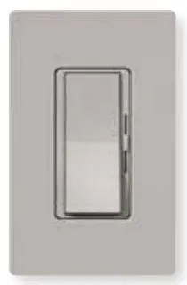 Lutron DVCL-153P-GR Wall Dimmer 150W CFL/LED DIVA DIMMER GRAY