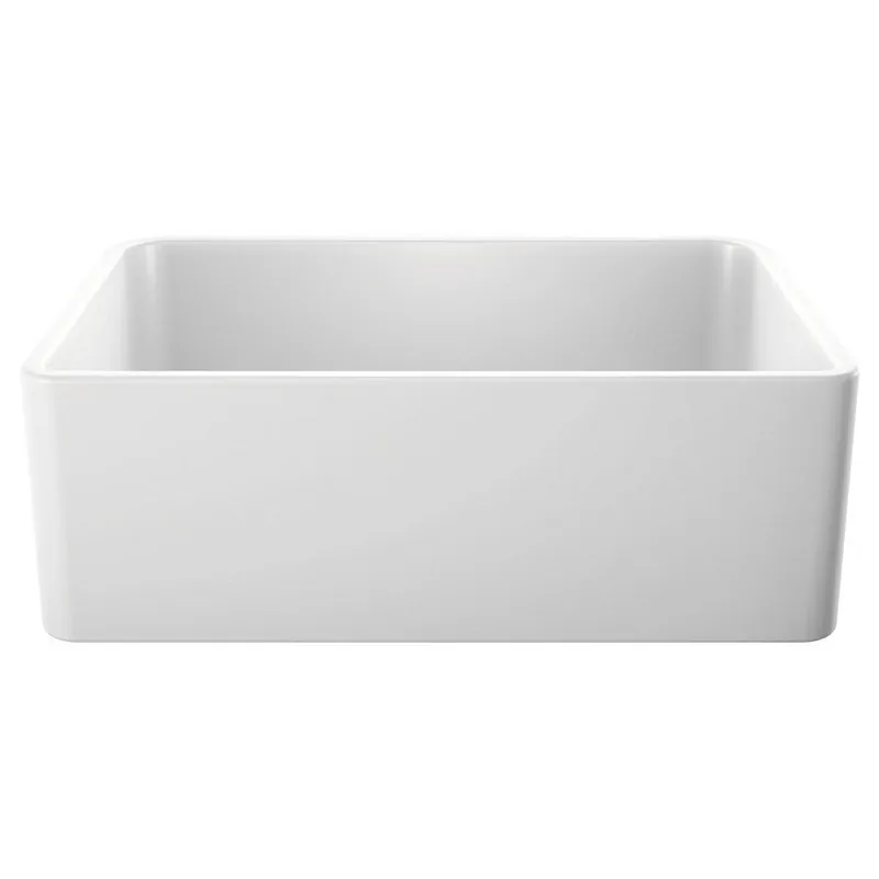 BLANCO 525010 Cerana 30 x 19 in. Fireclay Single Bowl Farmhouse Kitchen Sink in White