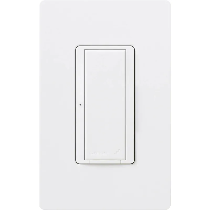 Lutron RRD-8ANS-WH RadioRA 2 Switch 120V 8A Neutral Required