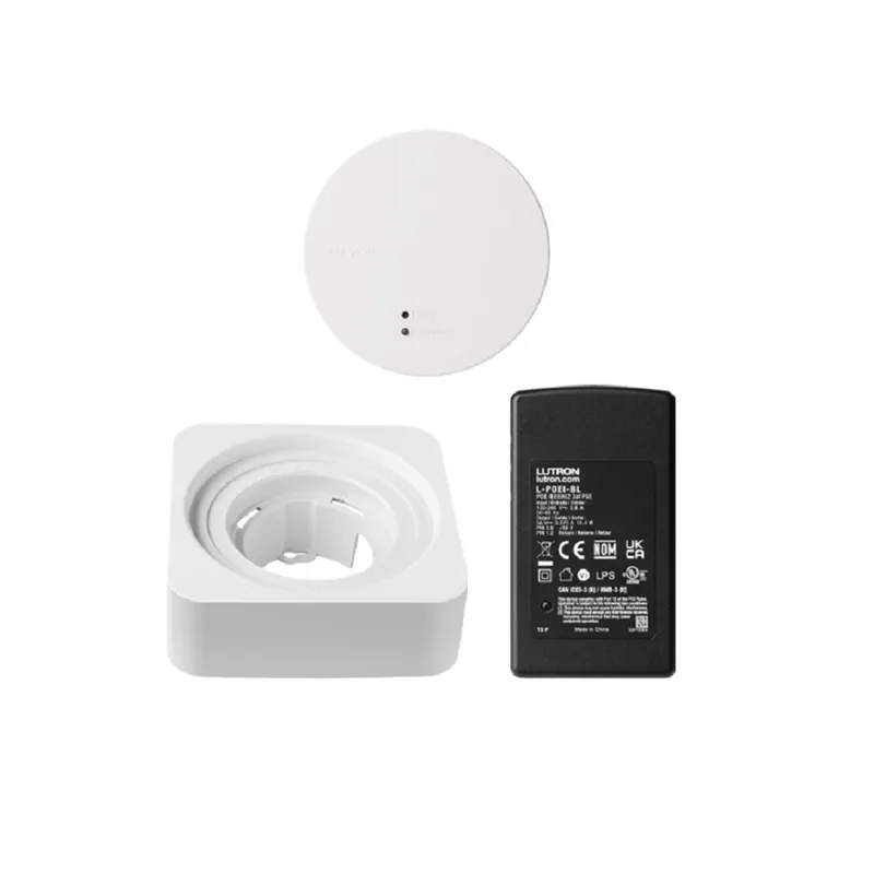 Lutron RR-PROC3-KIT RadioRA All-in-One Processor, Includes PoE Injector, Shelf Mount, 6' (1.8m) Ethernet Cable