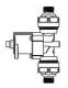 Delta Faucet 063257A Solenoid Valve with Adapter for Electronic Lavatory Faucet