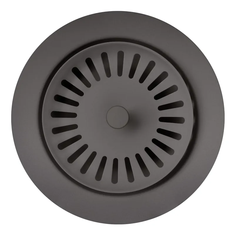 Blanco 240334 Color-Coordinated Metal Waste Flange - Cinder