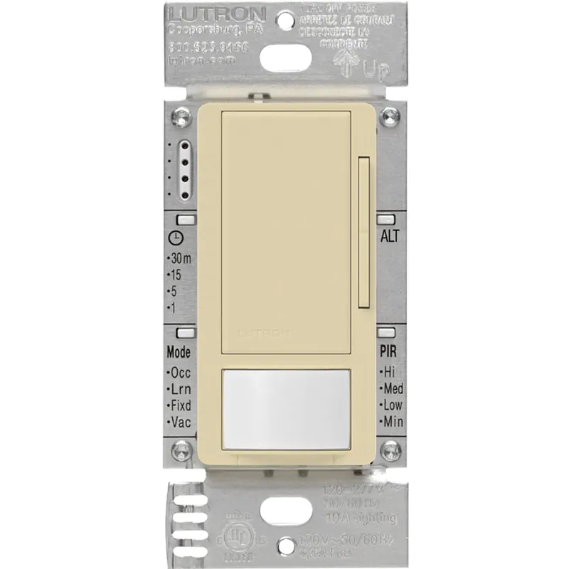 Lutron MS-Z101-IV Maestro 0-10V Dimmer Occupancy/Vacancy Sensor 120 to 277V