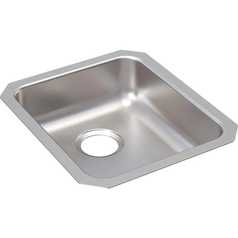 Elkay ELUHAD131655 Lustertone Classic Stainless Steel 16 x 18-1/2 x 5-3/8 Single Bowl Undermount ADA Sink