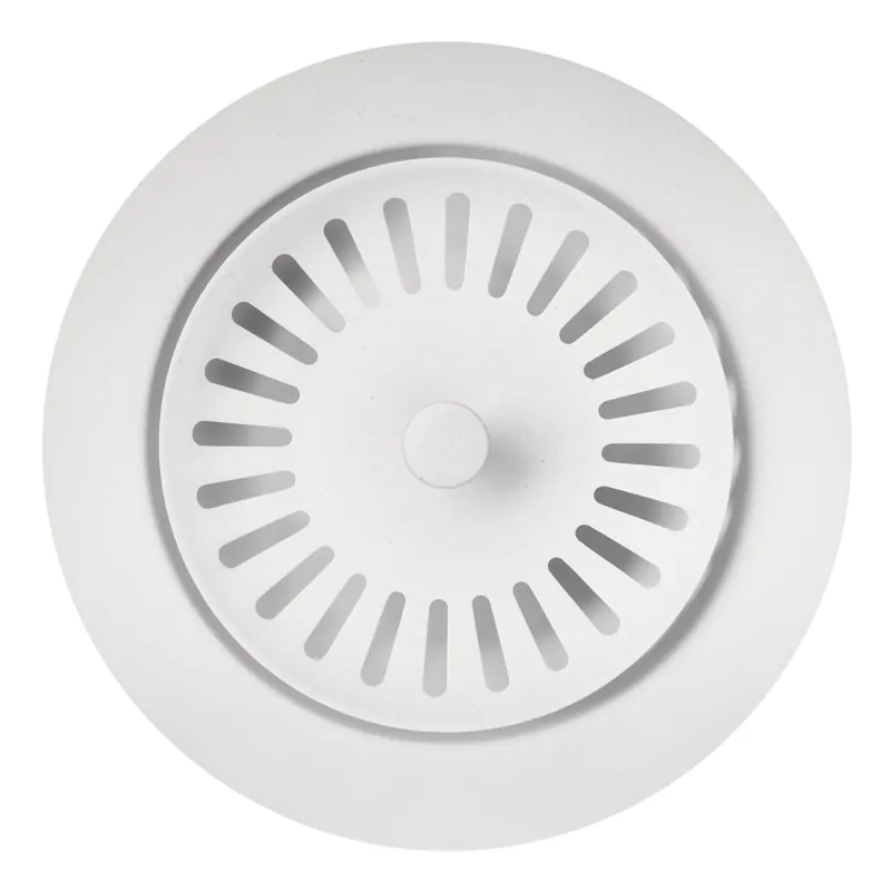 Blanco 240328 Color-Coordinated Metal Waste Flange - White