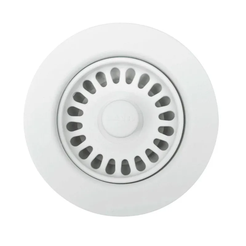 BLANCO 441091 3-1/2 in. Plastic Basket Strainer in White