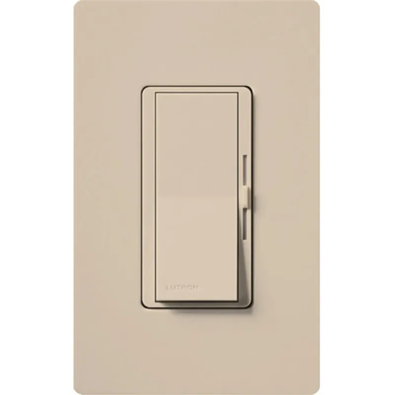 Lutron DVSCCL-153P-TP Diva LED Dimmer 150W LED or 600W Incandescent