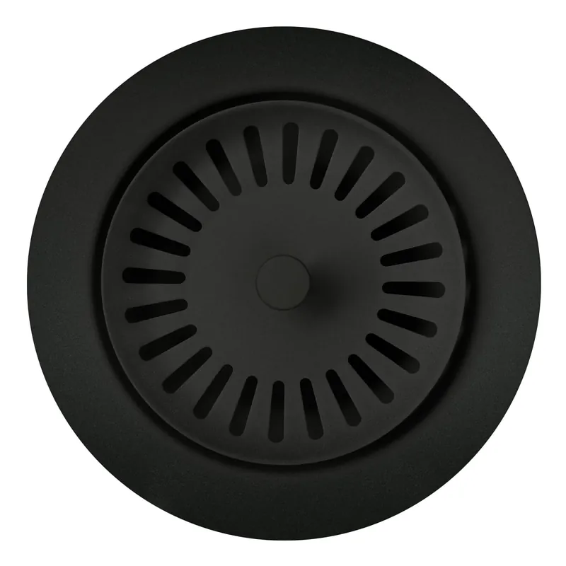 Blanco 240339 Color-Coordinated Metal Waste Flange - Coal Black