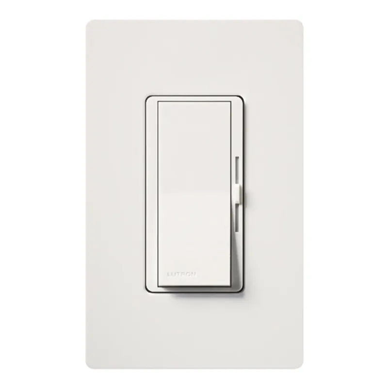Lutron DV-103PH-WH Diva Dimmer 1000W 3-way Clamshell Packaging