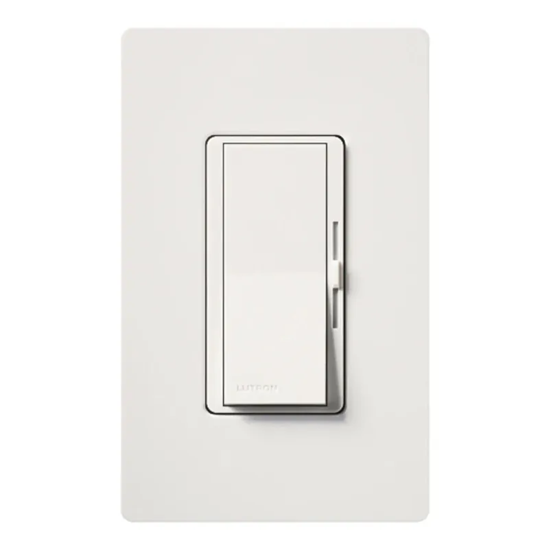 Lutron DVLV-600P-WH Diva Dimmer - Magnetic Low-Voltage, Single-pole, 120V/600VA in White