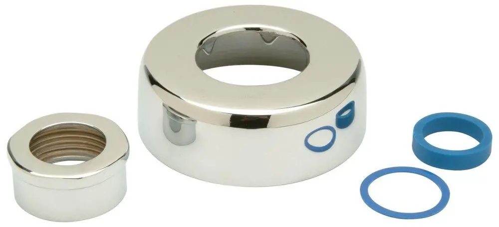 Zurn P6003-H AquaVantage® 3/4 in. Metal Coupling Assembly and Escutcheon Spud in Silver