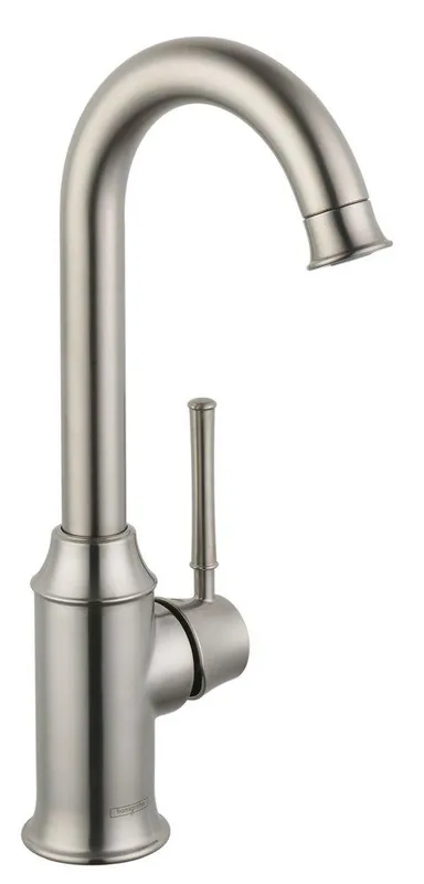 Hansgrohe 04217800 Talis C Single Handle Bar Faucet in Steel Optik