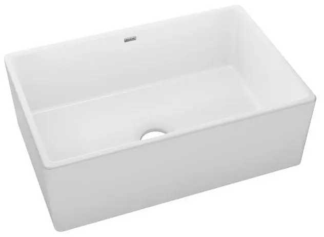 Elkay SWUF28179WH Single Bowl Farmhouse Sink White