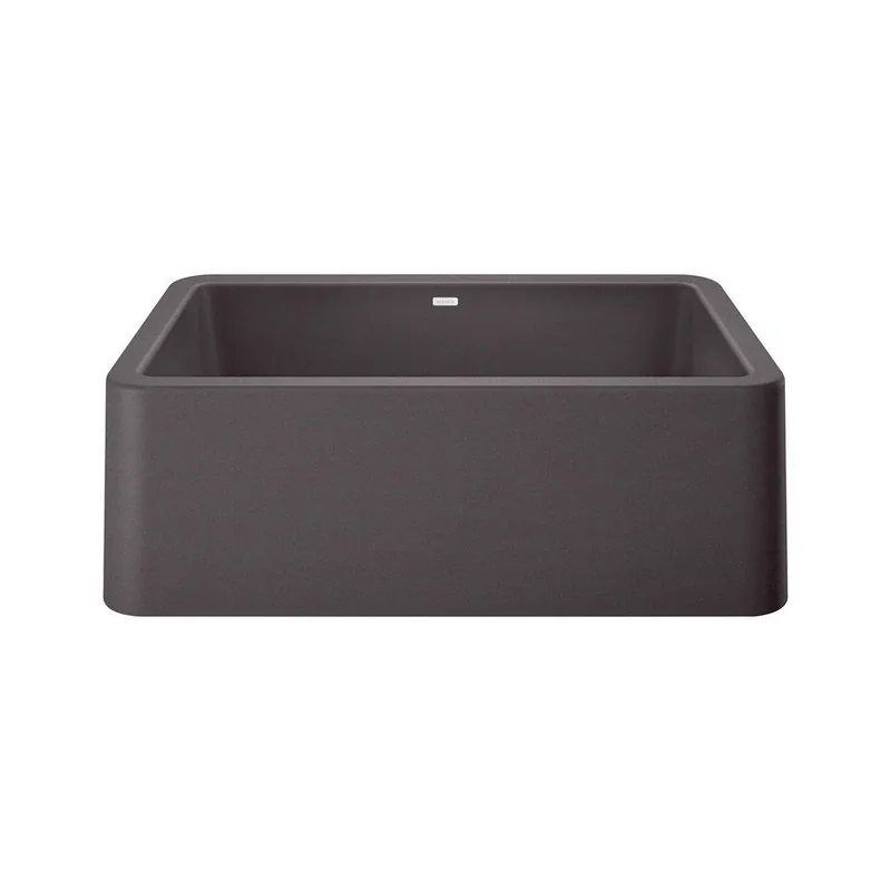 BLANCO 401779 Ikon 30 x 19 in. No Hole Composite Single Bowl Undermount Kitchen Sink in Cinder