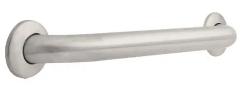 Delta Faucet 40118-SS 1-1/2 x 18 Grab Bar Brilliance Stainless Concealed Mounting