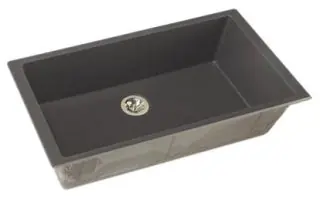 Elkay ELXRUP3620CH0 Quartz Luxe 35-7/8 x 19 x 9 Single Bowl Undermount Kitchen Sink with Perfect Drain