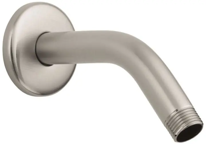Hansgrohe 27411823 Shower Arm Standard 5-1/4 L, 1/2 NPT, Brushed Nickel