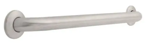 Delta Faucet 40124-SS 1-1/2 x 24 Grab Bar Stainless Concealed Mount