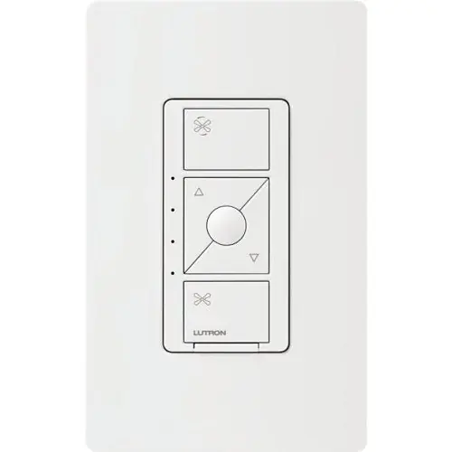 Lutron PD-FSQN-WH Caseta Wireless In-Wall Fan Control 120V 1.5A Replacement MPN