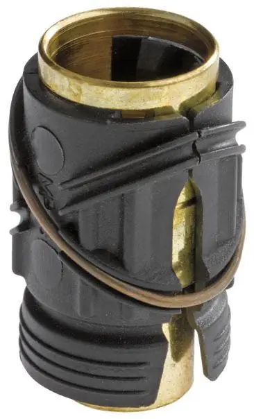 DELTA FAUCET RP40301 Quick-Connect Vegetable Spray Nipple Cap Brass