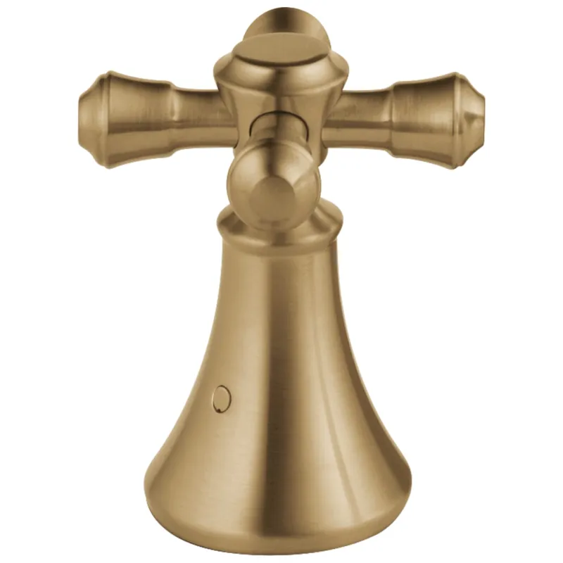 Delta H695CZ Metal Cross Handle Set - Roman Tub