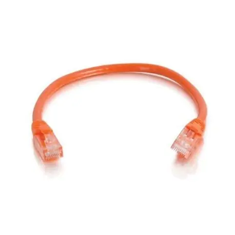 Quiktron 576-140-002 CBL ASSY 24-4PR STRANDED CAT6 CM RJ45/RJ45 2FT W/BOOT