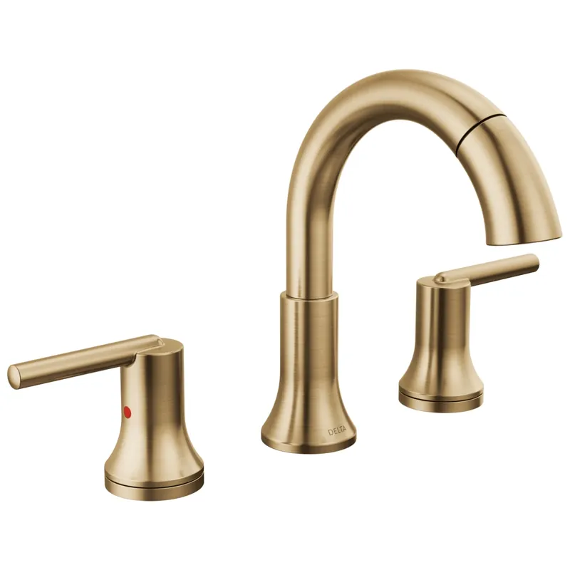 Delta 3559-CZPD-DST Trinsic Lavatory Faucet Widespread 4-16 Inch Spread