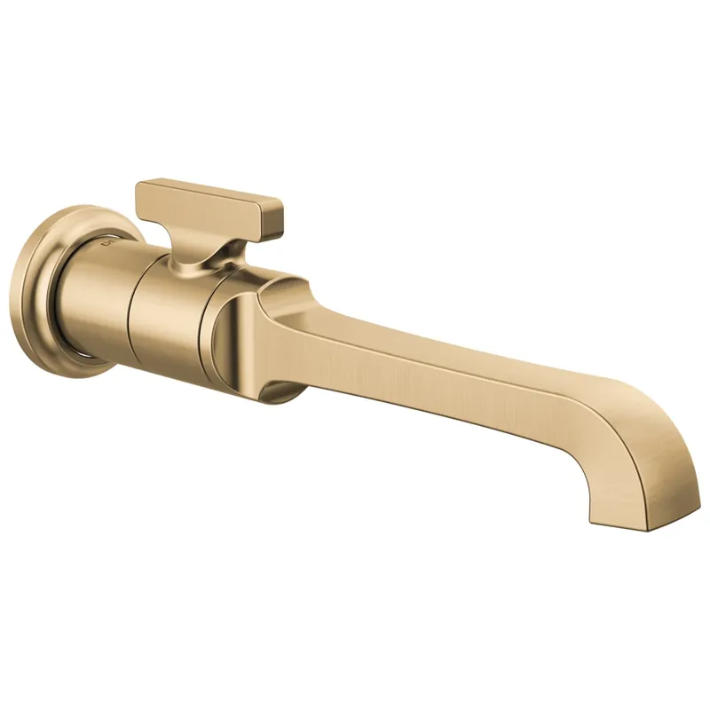 Delta T3589LF-CZ-PR-WL Tetra Lavatory Faucet Wall Mount ADA WaterSense 1.2 Gallons per Minute