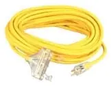 Coleman Cable 03482-00-02 Extension Cord Power 2FT Tri-Source Power Block