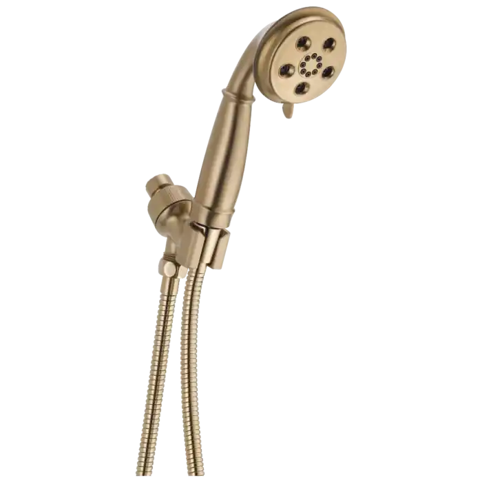Delta 54433-CZ-PK H2Okinetic 3-Setting Shower Mount Hand Shower