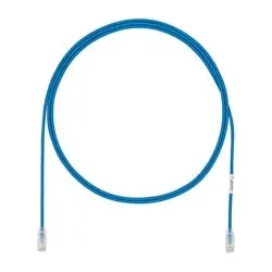 PANDUIT UTP28X2BU Cat6A 28AWG UTP PC CM/LSZH BU 2ft EA