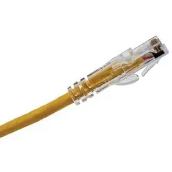 HUBBELL PREMISE WIRING HC6Y03 P-Cord, Nextspeed, Cat6, Slim, Yl, 3Ft