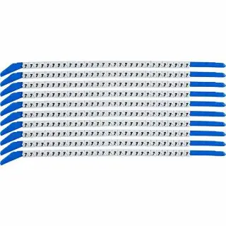 Brady SCN13-7 Wire Marker Sleeve, 300 Pack, Legend 7