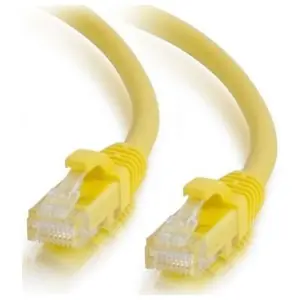 Quiktron 576-115-001 CBL ASSY 24-4PR STRANDED CAT6 CM RJ45/RJ45 1FT W/BOOT