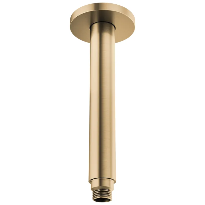 Brizo 83992-10MF-GL Kintsu 10 Inches Dual Waterway Ceiling Mount Shower Arm and Flange