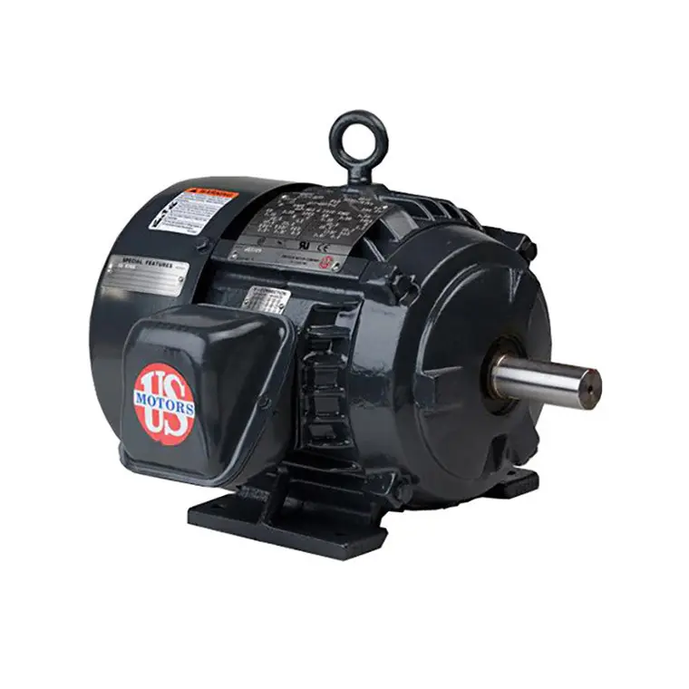 US Motors A7P2C 7.5 HP TEFC 1780 RPM 460V Automotive Duty U-Frame GB88