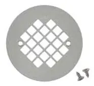 IPS Corporation 63647 Round Cast Grate W/ Screws Cb