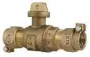Ford Meter Box B44-444-NL 1 in. Pack Joint Brass Ball Curb Valve