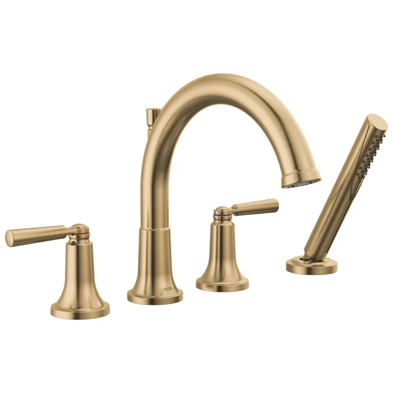 Delta T4735-CZ Saylor Roman Tub Trim with Hand Shower