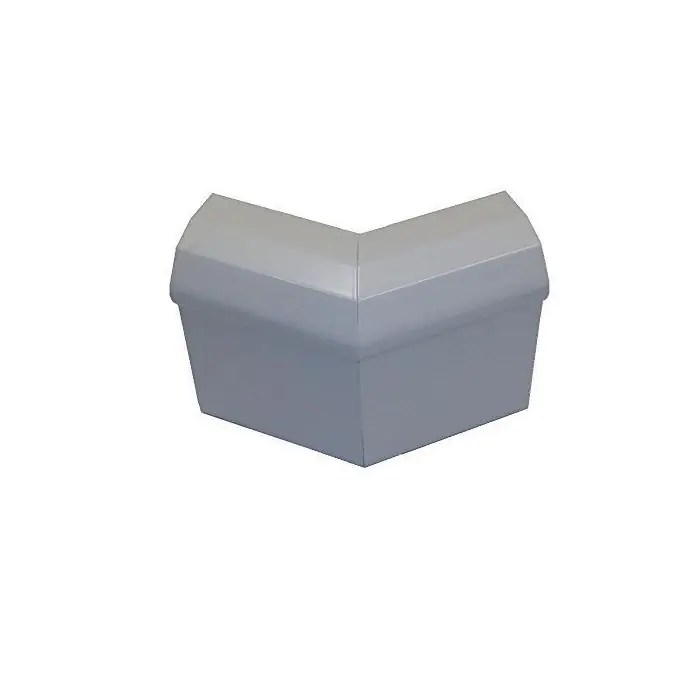 Slant-Fin 57101415000 Nu-White Steel 135-degree Baseboard Heater Outside Corner