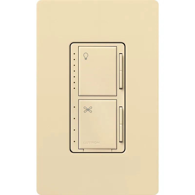 Lutron MACL-LFQH-IV Maestro LED+ Fan/Light Control 120V/75W
