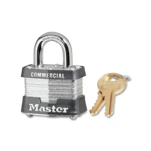 Master Lock 3KA-3969 4 Pin Tumbler Padlock Keyed Alike